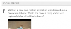 Social Media Mashup screenshot 1