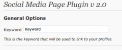 Social Media Page screenshot 1