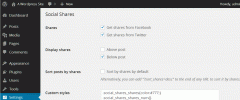 Social Shares screenshot 1