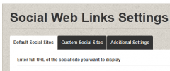 Social Web Links screenshot 3
