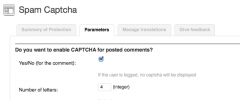 Spam Captcha screenshot 2