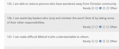 Spiritual Gifts Survey (and optional S.H.A.P.E survey) screenshot 1