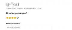 Star Rating Feedback screenshot 2