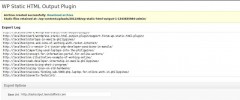 WP Static HTML Output screenshot 1