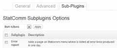 StatComm (StatPress Community) Multisite Edition screenshot 4