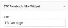 STC Facebook like widget screenshot 1