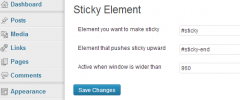 Sticky Element screenshot 1