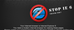 Stop IE6 screenshot 1