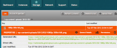 StorageQloud for WordPress screenshot 3