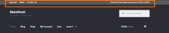 Storefront Top Bar screenshot 1