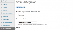 Strims integrator screenshot 1