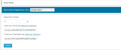 Stripe Frontend Registration screenshot 1