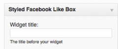 Styled Facebook Like Box screenshot 2