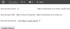 Sub domain theme switch screenshot 1