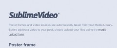 SublimeVideo - HTML5 Video Player screenshot 2