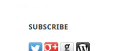 Subscribe / Connect / Follow Widget screenshot 1