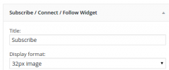 Subscribe / Connect / Follow Widget screenshot 3