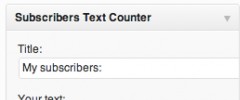 Subscribers Text Counter screenshot 3