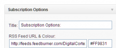 Subscription Options screenshot 2