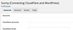 Sunny (Connecting CloudFlare and WordPress) screenshot 1