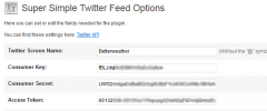Super Simple Twitter Feed screenshot 1