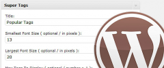 Super Tags Widget screenshot 1
