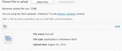 swfObject Reloaded screenshot 1