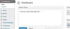 sxss Admin Notes screenshot 1