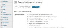 sxss Dreamhost Announcements screenshot 1