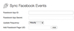 Sync Facebook Events screenshot 1
