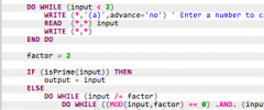 SyntaxHighlighter Evolved: Fortran screenshot 1