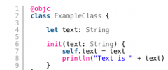 SyntaxHighlighter Evolved: Swift Brush screenshot 1