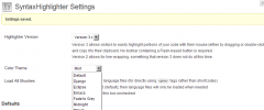 SyntaxHighlighter Evolved Style screenshot 1