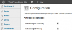 SZ - Video for WordPress screenshot 1
