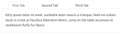 Tabby Responsive Tabs screenshot 1