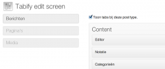 Tabify Edit Screen screenshot 2