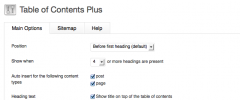 Table of Contents Plus screenshot 4
