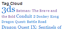 Tags Page screenshot 2