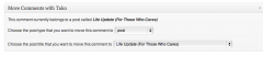 Tako Movable Comments screenshot 1