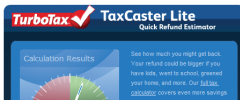 TaxCaster screenshot 1
