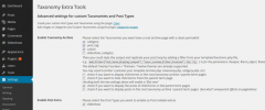 Taxonomy Extra Tools screenshot 2