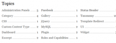 Taxonomy List Shortcode screenshot 1