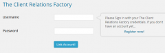 The Client Relations Factory screenshot 1