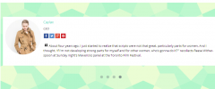 Testimonial screenshot 1
