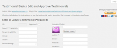 Testimonial Basics screenshot 2