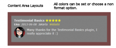 Testimonial Basics screenshot 3
