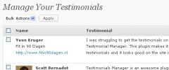 Testimonials Solution screenshot 2