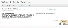 CodeTree Backup screenshot 2