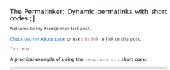 The Permalinker screenshot 2