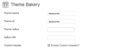 Theme Bakery screenshot 1